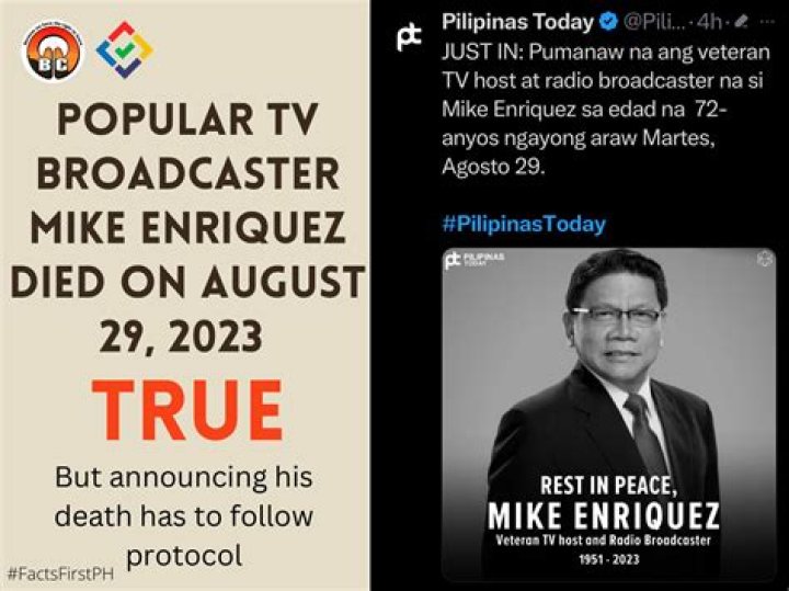 Mike Enriquez net worth at death
